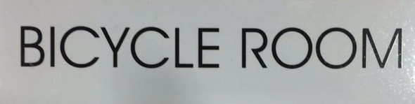 BICYCLE ROOM SIGN