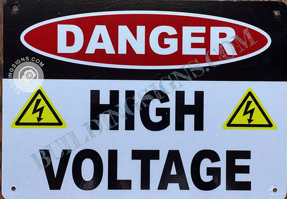 Danger HIGH Voltage  Singange