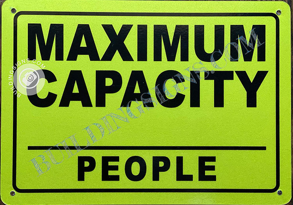 Maximum Capacity_ PEPOLE Sign