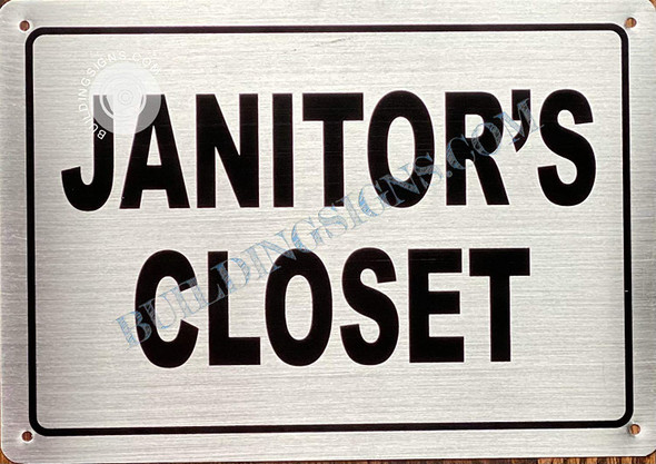 JANITOR'S Closet   Singange