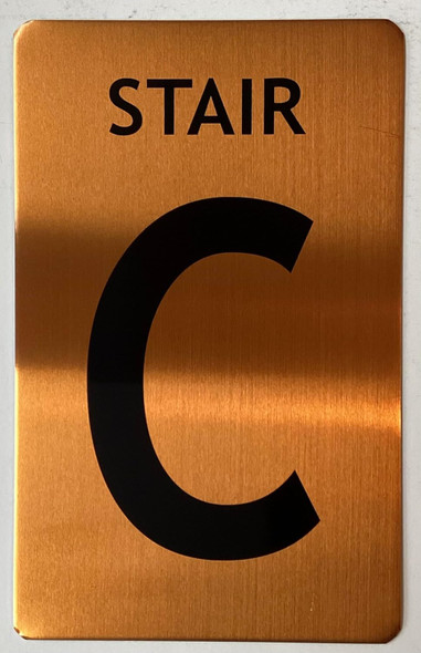 STAIR C  - STAIRWELL NUMBER