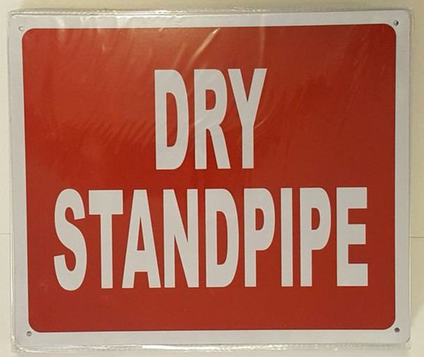 SIGNS DRY STANDPIPE SIGN- REFLECTIVE