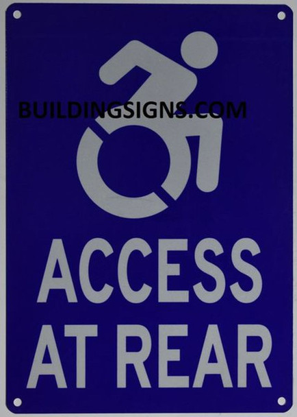 ACCESSIBLE BUILDING SIGNS