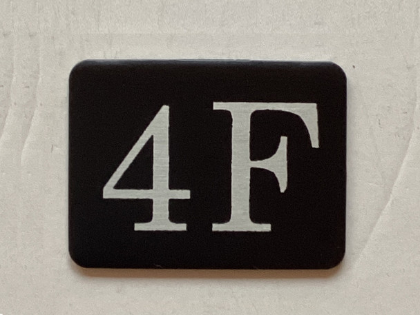 4F Floor Mailbox Number