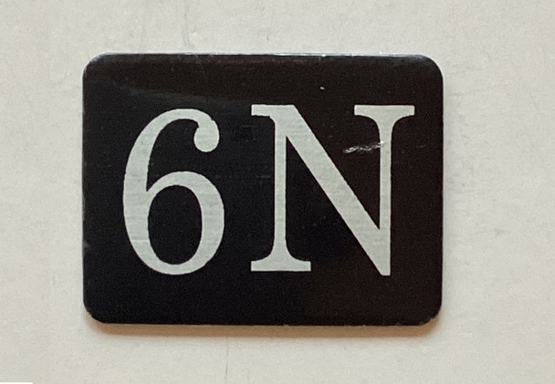 6N Floor Mailbox Number
