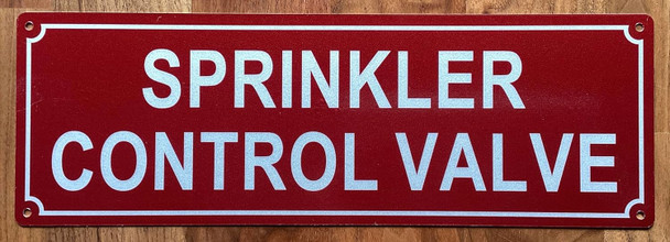SPRINKLER VALVE ROOM SIGN