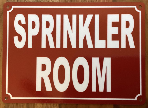 SPRINKLER ROOM SIGN