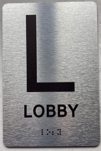 FLOOR L LOBBY Sign