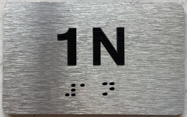 APT# 1N SILVER Sign