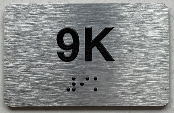 APT# 9K SILVER Sign
