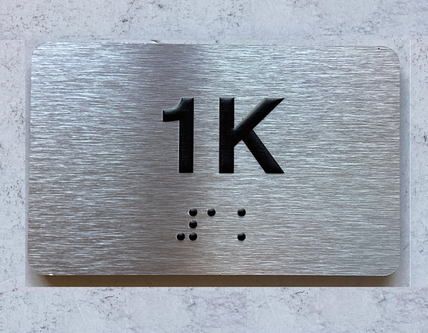 APT# 1K Sign