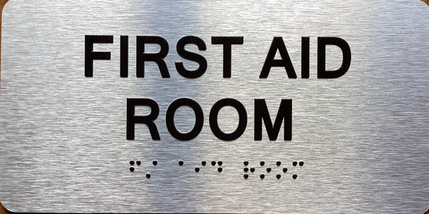 The First Aid Room Sign