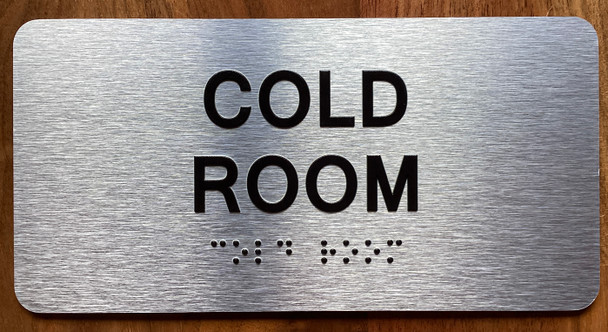 The Cold Room Sign