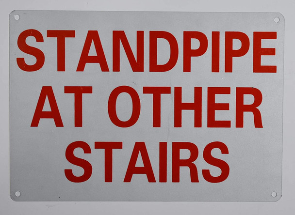 SIGNS STANDPIPE AT OTHER STAIRS