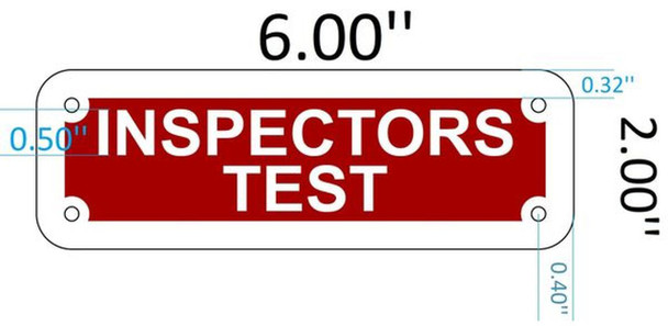 Inspectors Test Sign