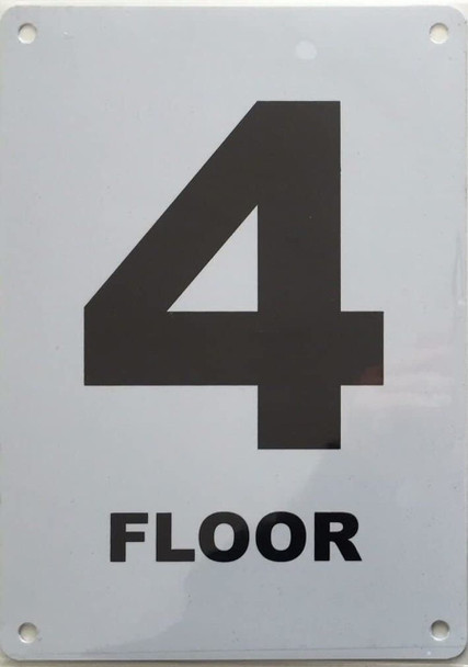 FLOOR NUMBER SIGNS