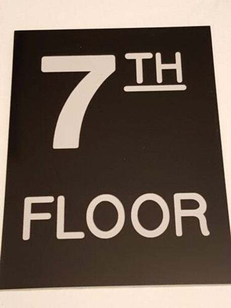 FLOOR NUMBER SIGNS