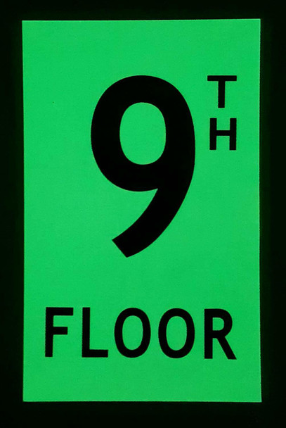 SIGNS FLOOR NUMBER SIGN -