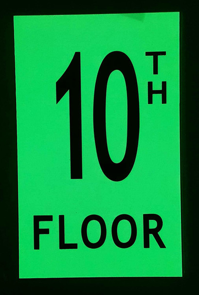 SIGNS FLOOR NUMBER SIGN -