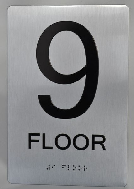 ADA 9TH FLOOR SIGN