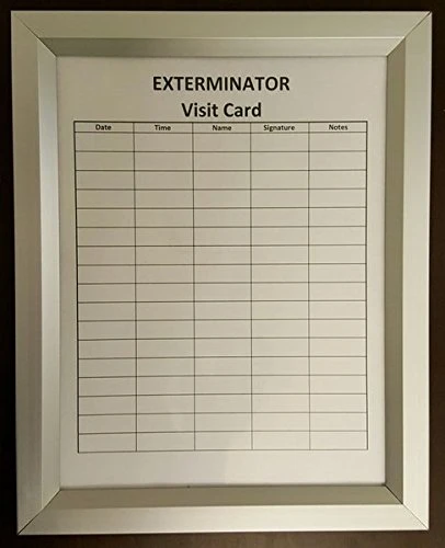 Exterminator Frame 8.5 X 11 (Heavy