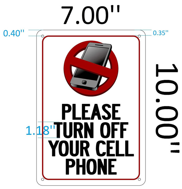 PLEASE TURN OFF YOUR CELL PHONE SIGN