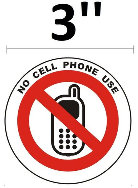 NO CELL PHONES SIGNS