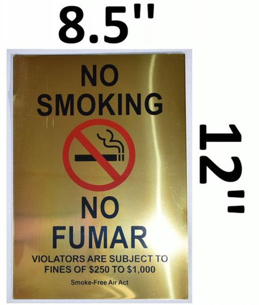 NO SMOKING SIGNS