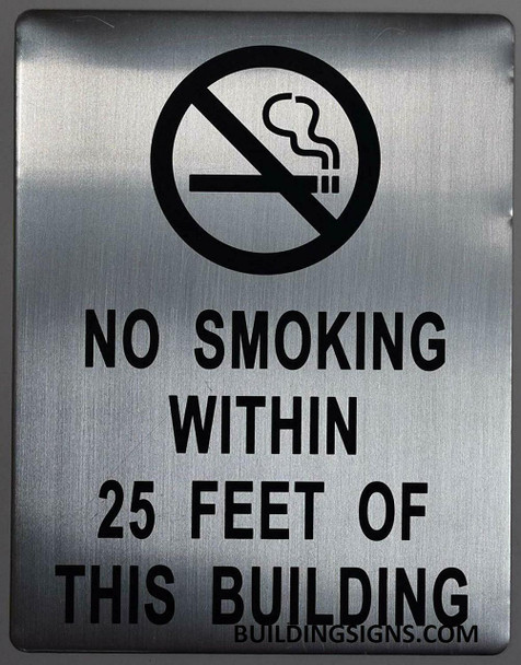 NO SMOKING WITHIN 25 FEET OF
