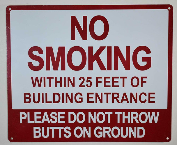 NO Smoking Within 25 FEET of