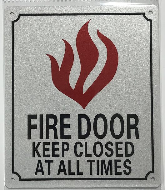 SIGNS FIRE Door Keep Closed