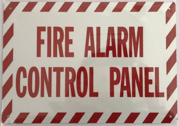 FIRE Alarm Control Panel Sign-Reflective !!!