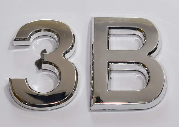 SIGNS Apartment Number 3B Sign/Mailbox Number Sign,