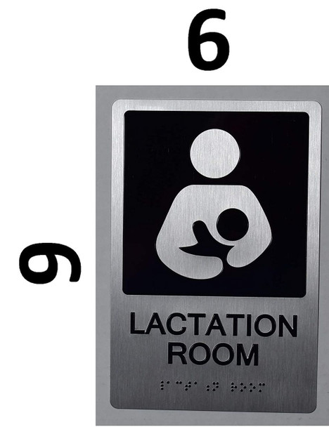 SIGNS Lactation Room Sign -Tactile