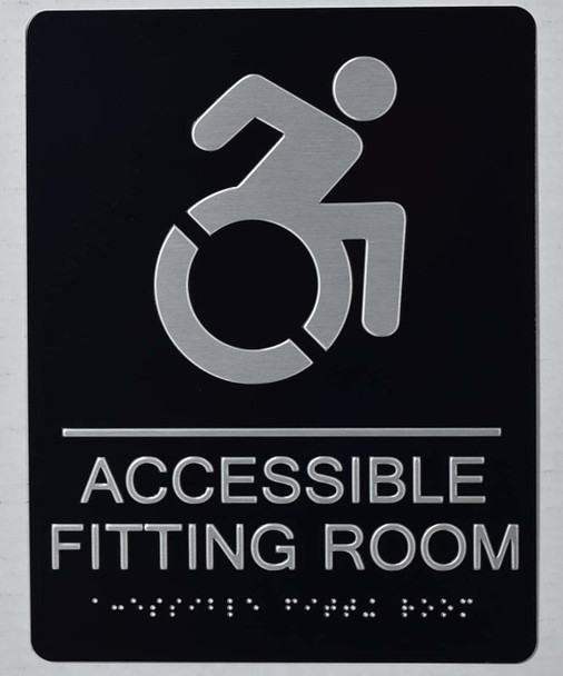 SIGNS ACCESSIBLE Fitting Room Sign