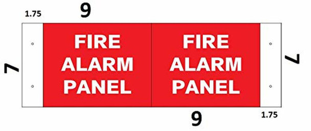 FIRE Alarm Panel Sign