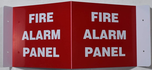 SIGNS FIRE Alarm Panel Sign