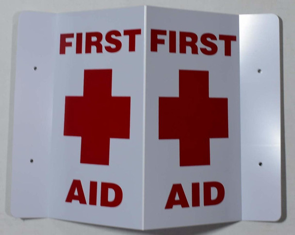 SIGNS First AID 3D Projection Sign/FIRE Hose