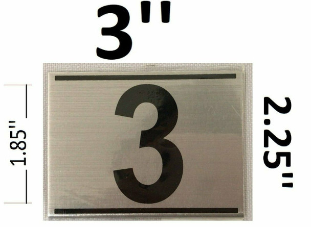 APARTMENT NUMBER SIGNS