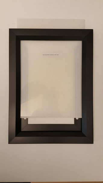 Elevator Inspection Certificate Frame