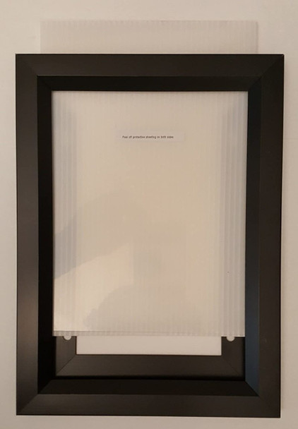 SIGNS Elevator Inspection Certificate Frame