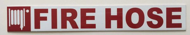 SIGNS Fire Hose Sign (Two