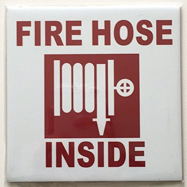 SIGNS 2 pcs -FIRE Hose