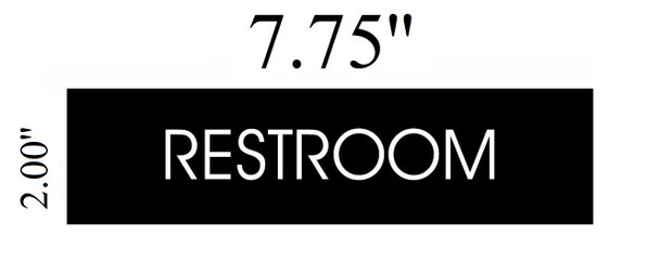 RESTROOM SIGN