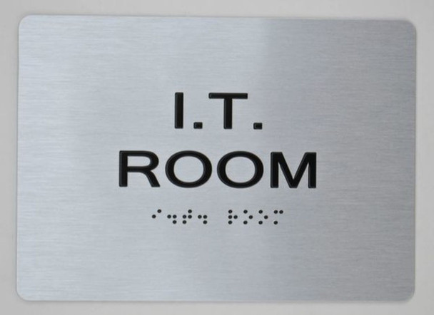 I.T. ROOM ADA-Sign -Tactile Signs Tactile