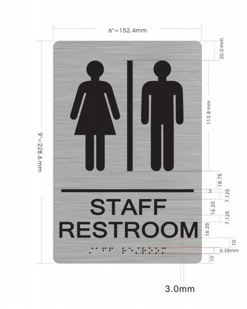 RESTROOM SIGNS