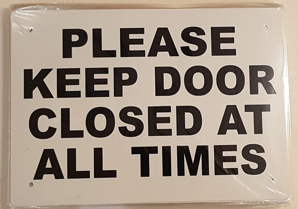 SIGNS Please, Keep Door Closed