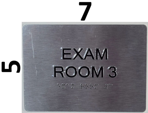 EXAM Room 3 Sign