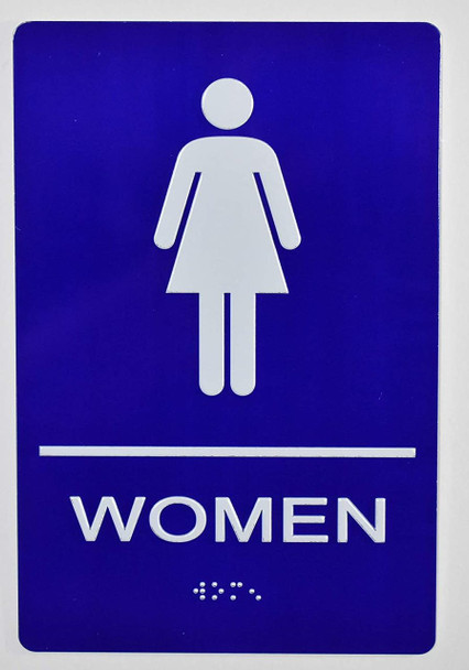 Woman Restroom Sign