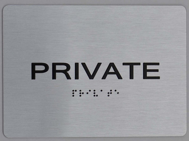 SIGNS Private ADA-Sign -Tactile Signs